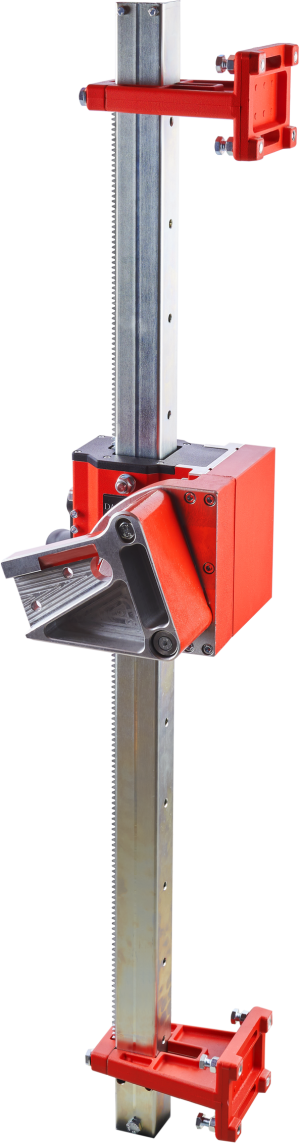 CARDI DV TR PE400-1500 rail for blade saw, particular view.