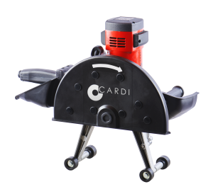 CARDI PE 350 hand-held wet blade saw with PE technology for 35 cm blade.