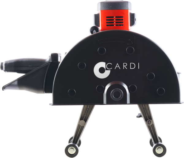 CARDI PE 350 hand-held wet blade saw with PE technology for 35 cm blade.