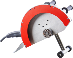 CARDI TP 400-FC-EL very powerful hand-held flush cut wet blade saw with TP technology for 40 cm blades.