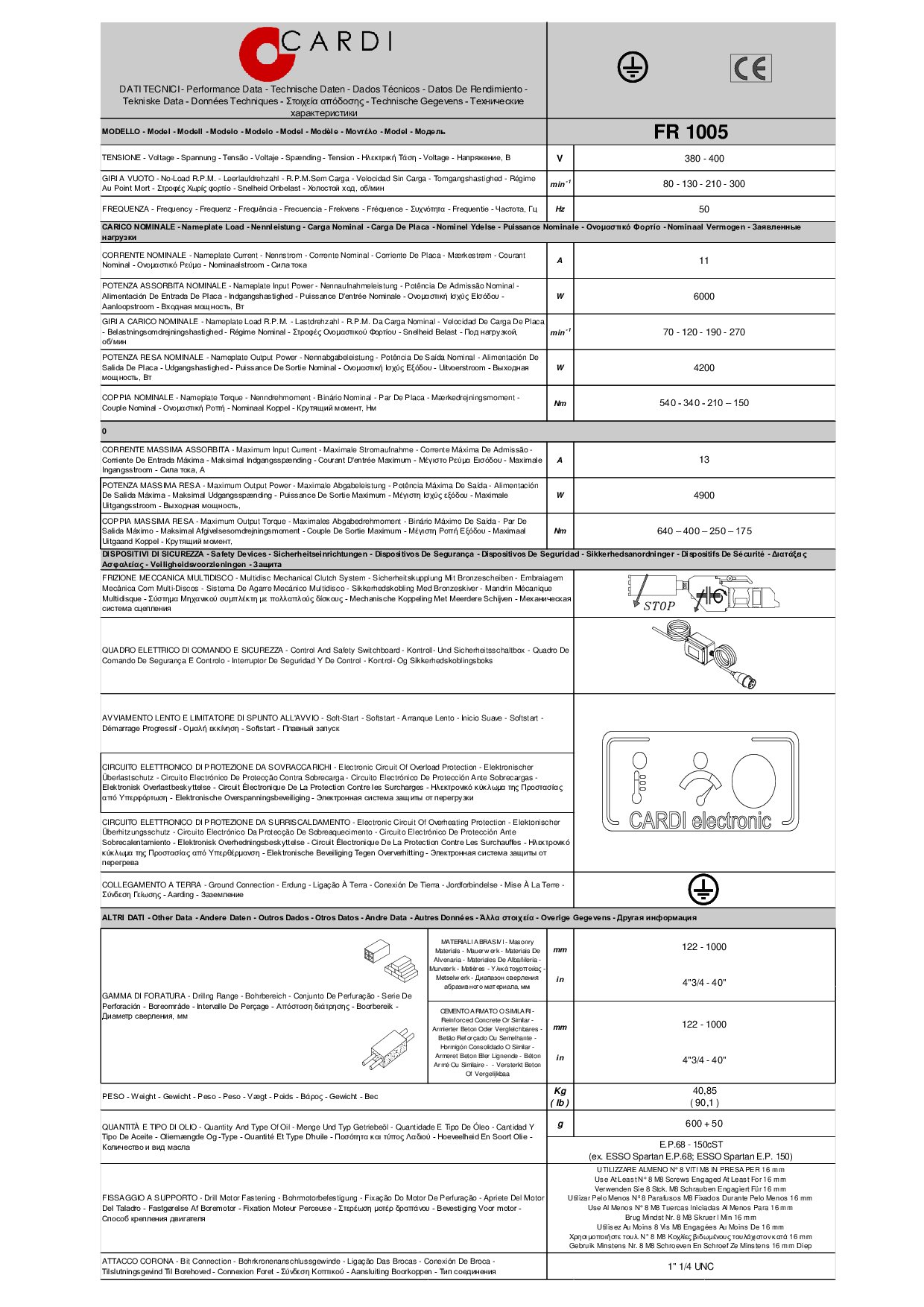 FR 1005 400V Datasheet 20250109